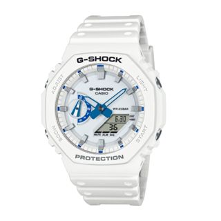 【CASIO 卡西歐】G-SHOCK 夏日海洋 閃耀海洋 電子錶款 GA-2100HDS-7A 45.4mm