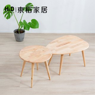 【H&D東稻家居】自然木語系列 - 原木咖啡桌/茶几 -DIY自行組裝