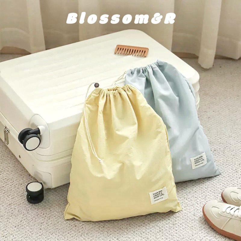 Blossom&R現貨🛒 防水尼龍收納袋｜旅行袋 漱口袋 收納袋 旅行收納袋 防水收納袋 分類袋 袋子 髒衣袋 防塵袋