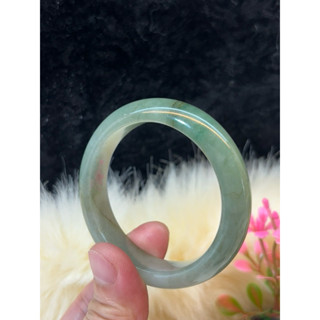 🌹50.6mm緬甸冰種翡翠玉鐲🍃天然翡翠A貨