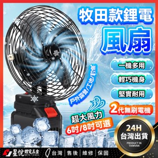 🔥臺灣熱賣🔥鋰電風扇 移動電扇 牧田款風扇 大風力風扇 20V戶外風扇 便攜式小型 電動風扇 充電電動風扇 鋰電池風扇