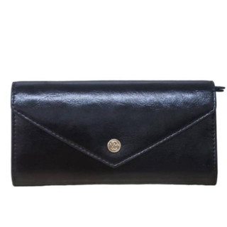 Michael Kors Michael kors 新款 亮面漆皮 信封式長夾（黑）