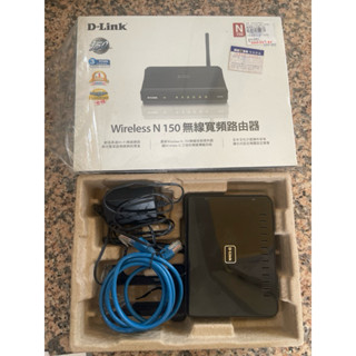 二手出清D-link分享器 N150無限寬頻路由器+PCI HUB