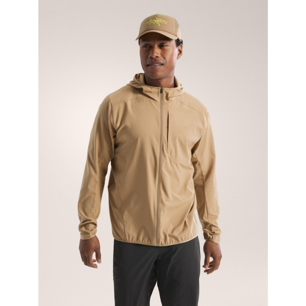 Arcteryx 始祖鳥 男 Sima 抗UV風衣外套 帆布棕 #X000006592