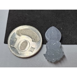 50年老店 如意小觀音蓮花座吉祥如意擋煞法器安定身心靈 附繩結 冰透紫綠翡翠緬甸玉A貨 招財避邪聖物項鍊吊飾宜特價850