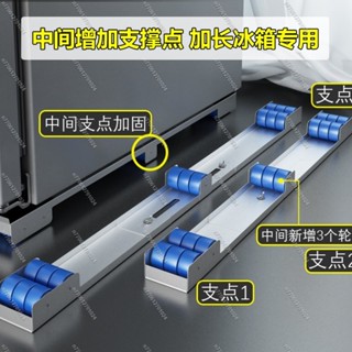 【名品屋】冰箱架 收納 可伸縮 洗衣機 底座 托架 冰箱 墊高 滑輪 波輪 全自動 支架