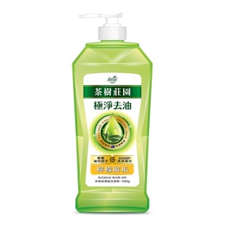茶樹莊園 茶樹超濃縮洗碗精-檸檬解垢 1000g【家樂福】