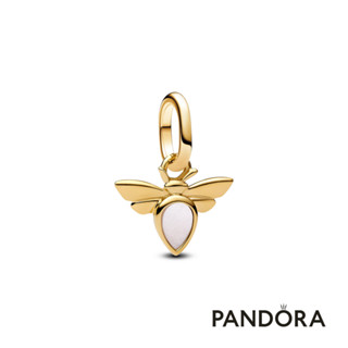 【Pandora官方直營】新品上市 米白蜜蜂迷你吊飾
