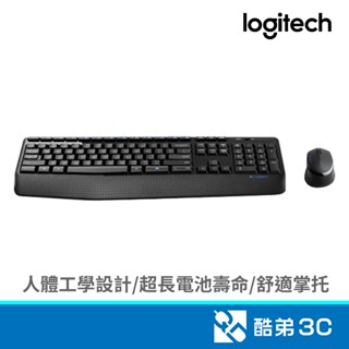 Logitech 羅技 MK345無線鍵鼠組(黑) 酷弟3C