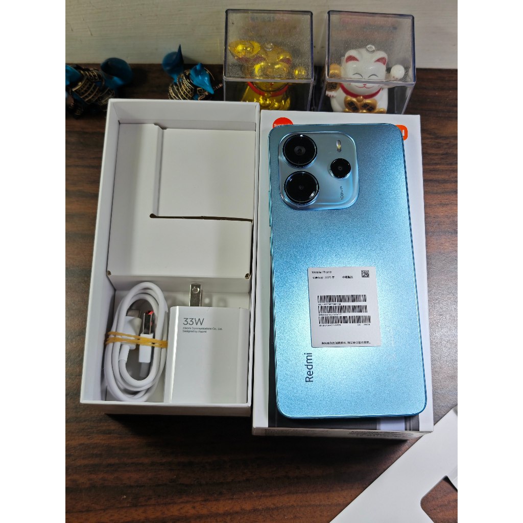 自曲4千5 剛買保固長 小米 Redmi Note 14 8G+256G紅米 二手4G手機 Note14