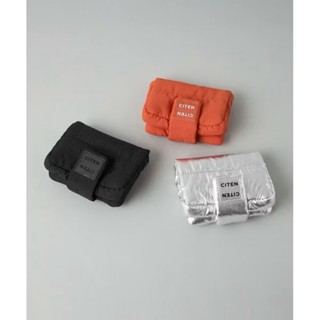 現貨 CITEN 透明墊片LOGO 附鏡子迷你手拿包 化妝包 零錢包 日本正品