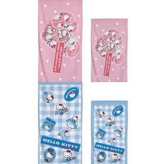 屈臣氏聯名HelloKitty海灘巾+毛巾組