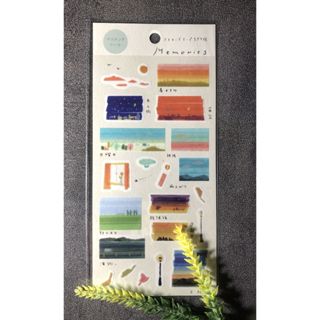 (現貨)日本製 日本作家田村美紀「我的最愛」系列和紙貼紙_"回憶"_手帳裝飾_日本貼紙_日本商品直送