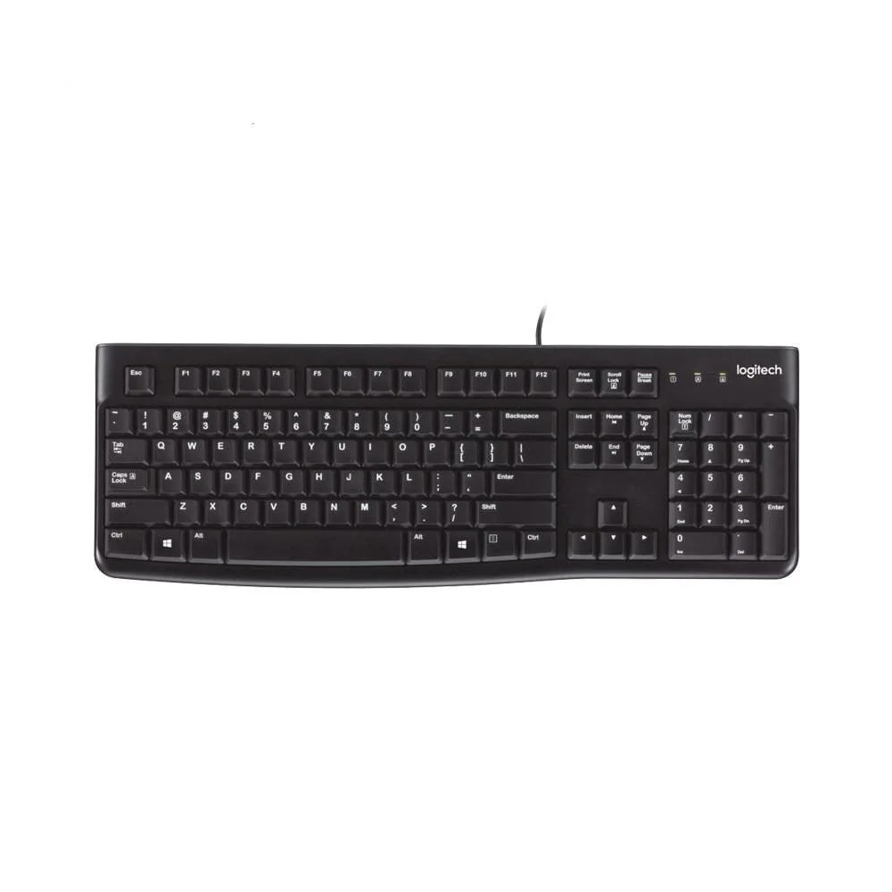 Logitech 羅技【 K120 】有線鍵盤 代理商公司貨