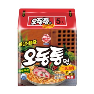 韓國 韓多 不倒翁 海鮮風味烏龍拉麵 5入一袋