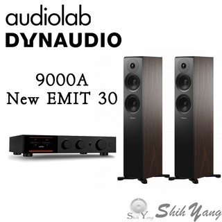 Audiolab 9000A 綜合擴大機+Dynaudio New Emit 30 落地喇叭 公司貨保固