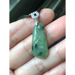 🌸小禾翡翠🌸 緬甸玉天然A貨翡翠玉墜 冰種 淡綠 陽綠 飄花 玉蘭 玉蘭花