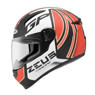 ZEUS 瑞獅 ZS-811 AL2 彩繪 消光黑/紅 通風透氣 全罩 安全帽