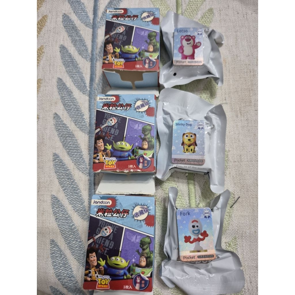 滿百出貨 全新現貨 彈簧狗 Toy Story 玩具總動員 米粒公仔盲盒 盲盒確認款