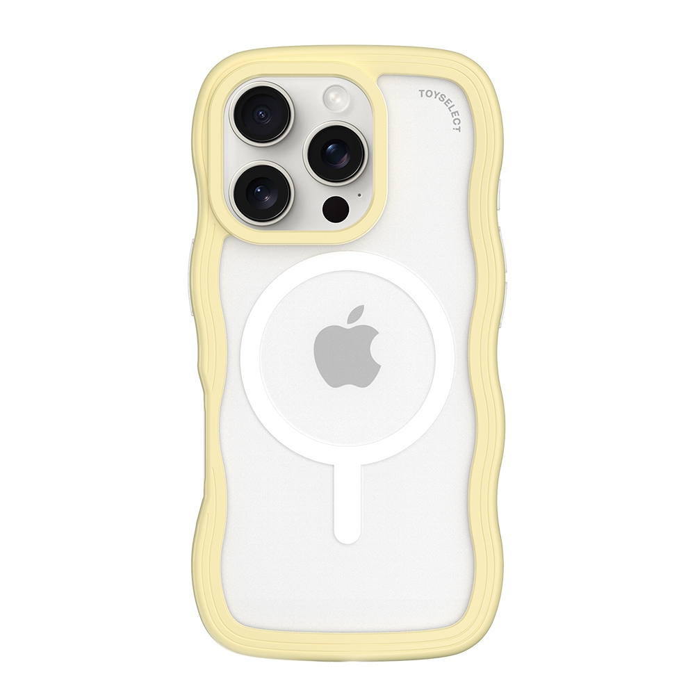 【TOYSELECT】雲朵波波MagSafe iPhone手機殼-晨光黃