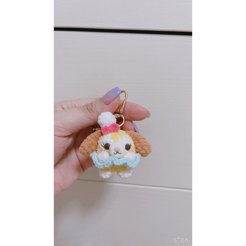 毛線編織🧶迪士尼可安琪吊飾🎀萌小鴨線