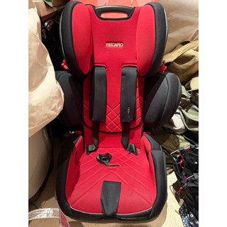 二手 德國原裝 RECARO Young Sport Hero 成長型安全座椅汽座 紅色 汽車座椅 五點式安全帶