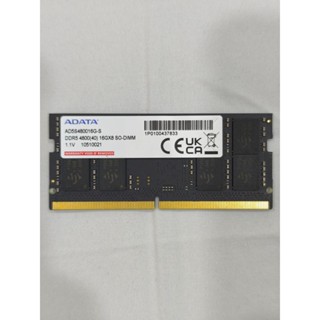 Adata威剛 16G-DDR5-4800 筆記型記憶體