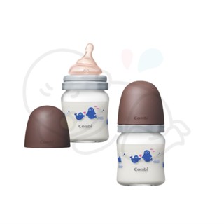 Combi 真實含乳寬口玻璃奶瓶120ml 【易美嬰童用品】