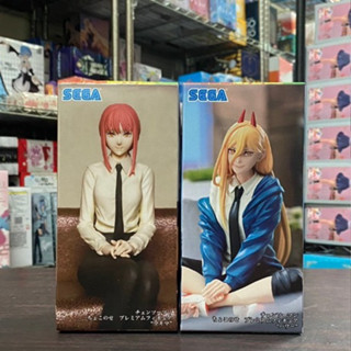 🌀日版客🌀 日版 電鋸人 SEGA 瑪奇瑪 真紀真 帕瓦 坐姿 支配惡魔 鏈鋸人 景品 公仔