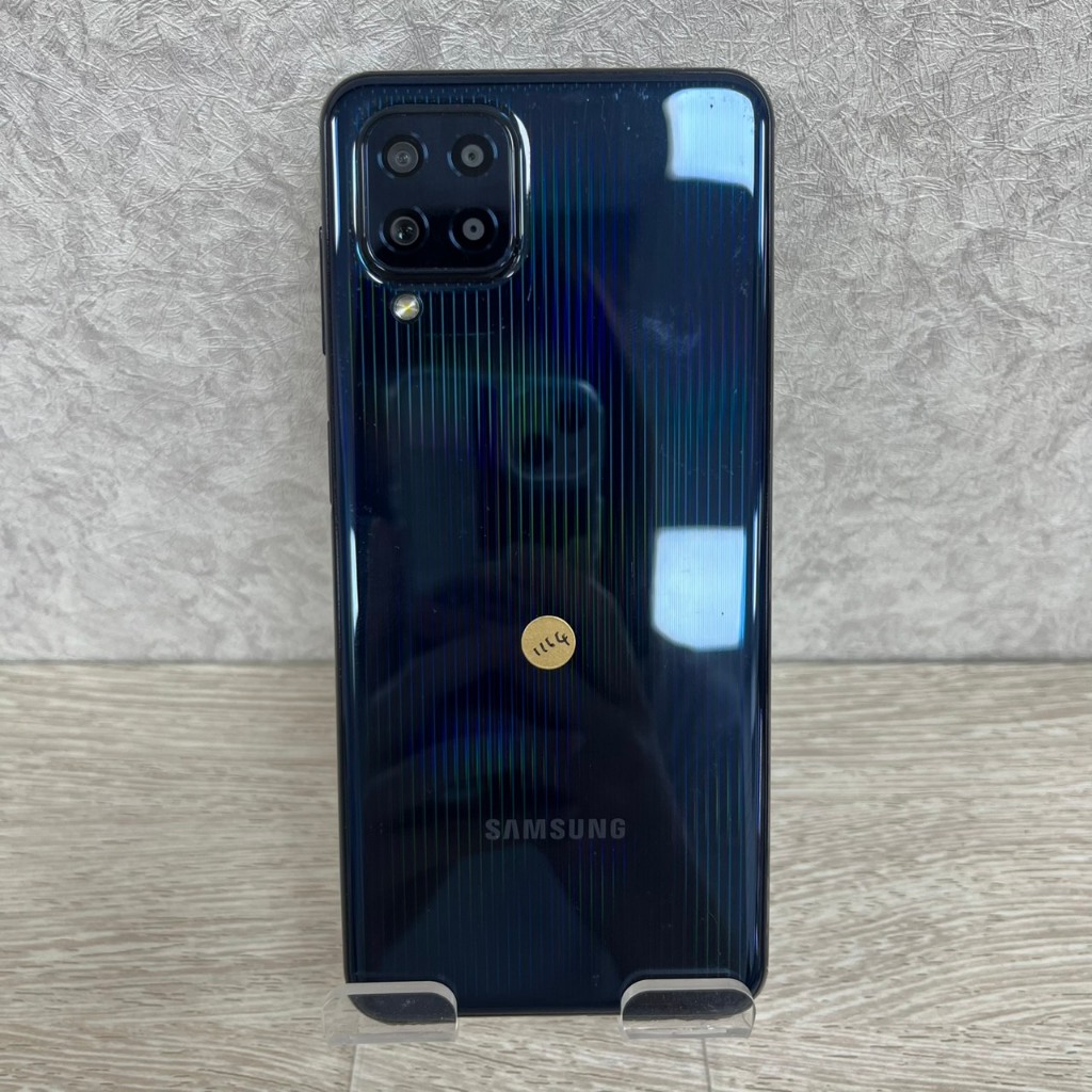 【螢幕烙印】Samsung M32 128G 藍色 6.4吋 三星 工作機 中山區 停車方便 捷運方便 J1164