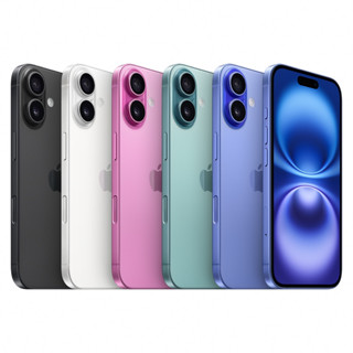 Apple iPhone 16 Plus 256G 智慧型手機 全新 6.7吋 黑/白/粉紅/湛海藍/湖水綠 保固 蘋果