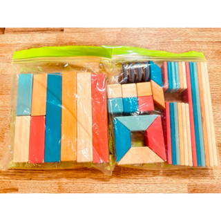 《二手》美國Tegu磁性積木42件組（狀況良好，無原外盒）