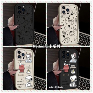 小米卡通防摔手機殼Redmi磨砂保護殼適用紅米 Note 14 14C 14T Pro 13 13T 13C 12 5G