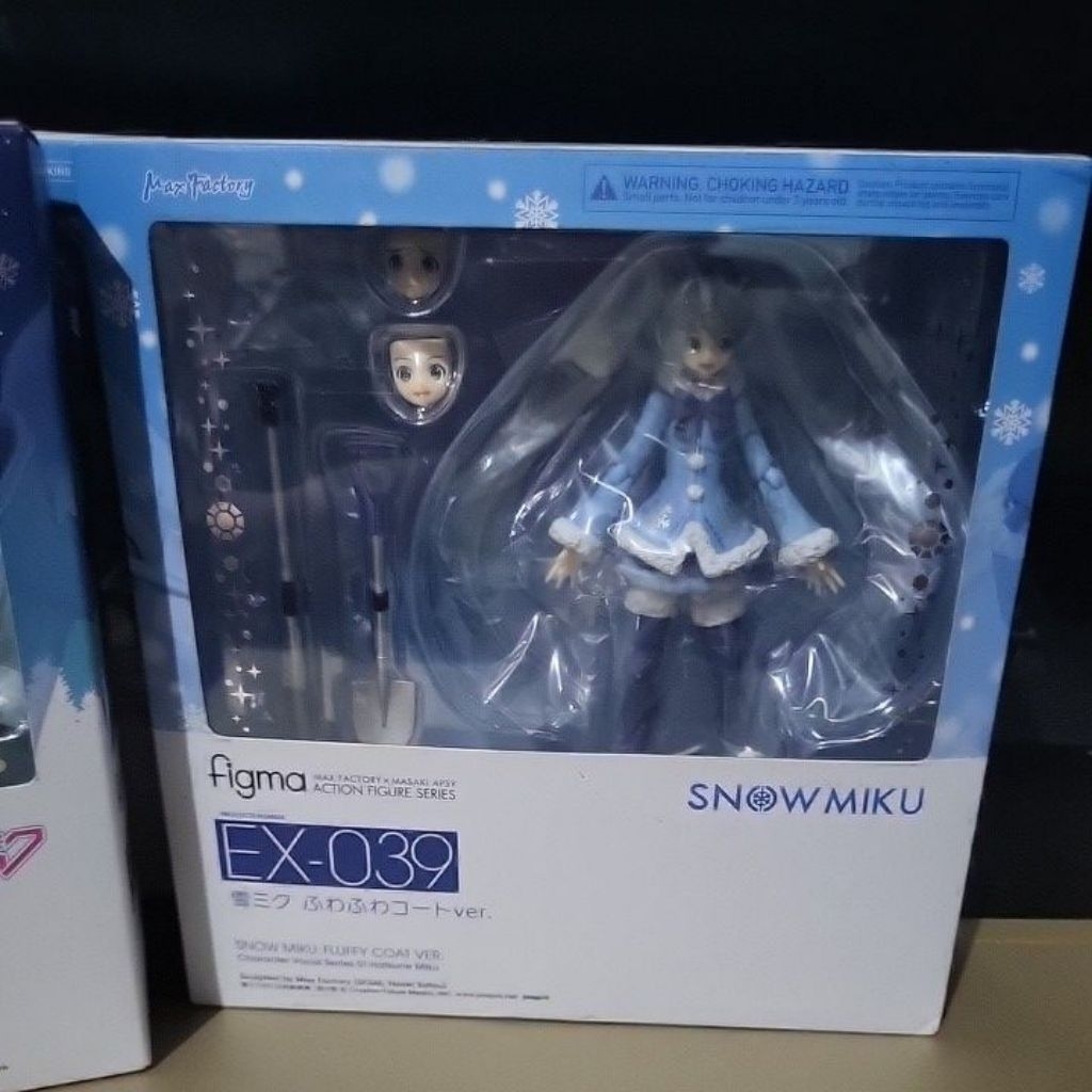 【未開封】figma 雪ミク ふわふわコート Ver.(EX-039) figma 雪ミク ふわふわコートver.