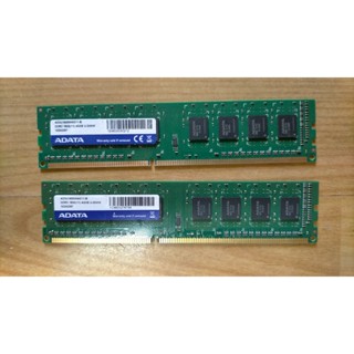 D.桌上型電腦記憶體-威剛ADATA 4G*2共8G DDR3 AD3U1600B4G11-B終保-直購價90