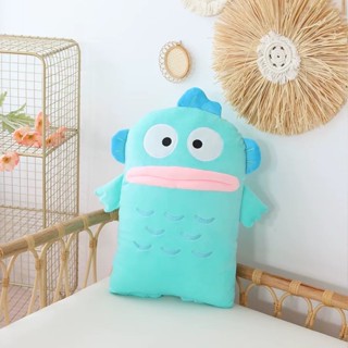 新品✨【臺灣現貨】🩵🩷三麗鷗 醜魚抱枕 醜魚 醜魚漢頓 大頭抱枕 玩偶 公仔 夏天抱枕 辦公室靠枕 抱枕 汽車腰靠