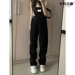 搭配模範生~背帶褲 吊帶褲 連身褲 吊帶褲女 牛仔褲女 牛仔背帶褲 復古牛仔褲 牛仔吊帶褲 連體褲 牛仔寬褲 寬褲女