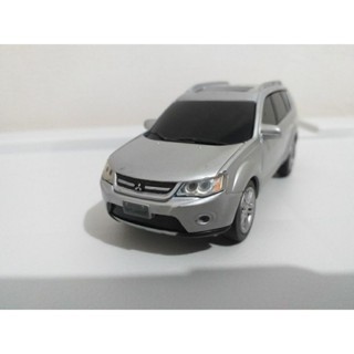 二手無盒 原廠 1/43 三菱 MITSUBISHI OUTLANDER SUV 銀色 模型車