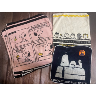 日本 史努比 博物館 純棉毛巾 洗臉巾 方巾 洗臉洗澡 手帕 成人兒童 snoopy museum 生日禮物