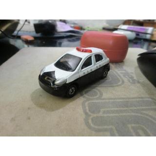二手TOMICA NO.17 NISSAN MARCH POLICE CAR 琦玉縣警察車 櫻井桃子