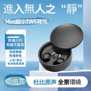 6H出貨· 隱形藍牙耳機 超小藍牙耳機 2025年新款 無痛入耳式耳機 真無線 超長續航 微小型 音質超好 mini小巧