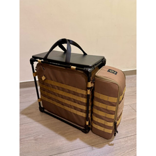 [二手] 大全配Helinox Tactical Field Office M 戰術行動辦公桌 狼棕
