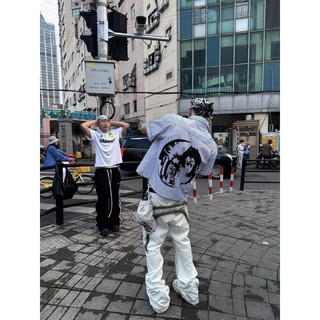 《WML》美式條紋短袖襯衫男女Cleanfit