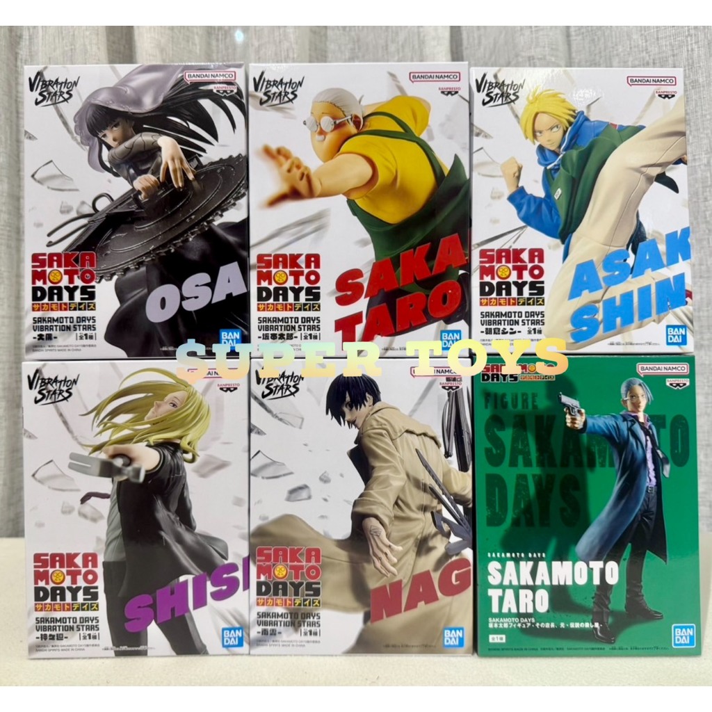 《$uper Toys》全新現貨 景品 坂本日常 VIBRATION STARS 坂本太郎 神神廻 大佛 南雲 朝倉新
