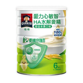 新包裝 桂格敏智HA麥精-乳鐵蛋白700g