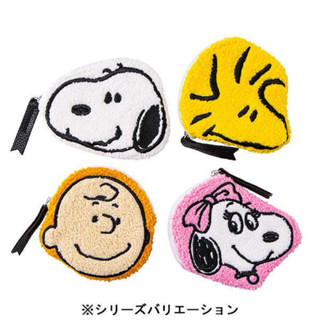 現貨💬日本snoopy史努比查理毛絨刺繡小物零錢包