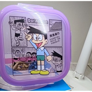 [二手商品］711集點活動 多啦A夢 美食道具微波玻璃便當盒 歡迎購買