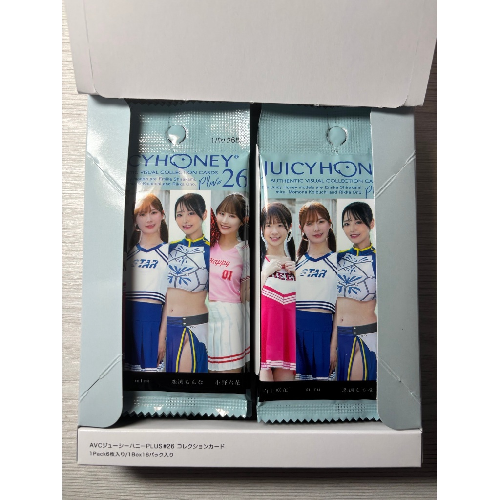 ジューシーハニー コレクションカード PLUS #27 未開封BOX ジューシー