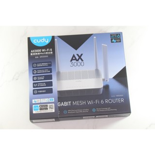 Cudy WR3000S 無線網路寬頻分享器 AX3000 WiFi 無線延伸器 Mesh 網狀路由器 WIFI 6