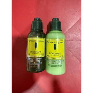 L'OCCITANE 歐舒丹果漾馬鞭草洗髮乳+潤髮乳各50ML共2瓶合售